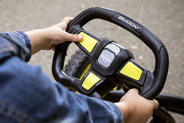 Inclusief soundbox in het stuur