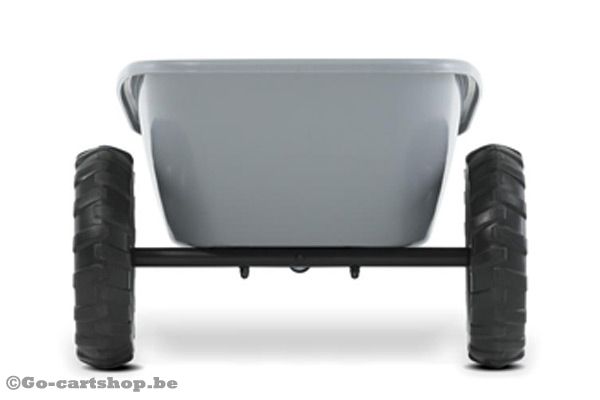 Voorzien van comfortabele luchtbanden.