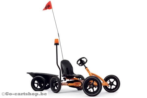 Veiligheidsvlag in een mooie rode kleur.