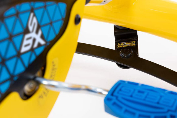 Met de Buzzy go-cart stuurt u altijd eenvoudig en snel.