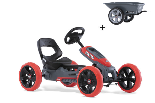Combinatie Reppy Rebel plus aanhanger.