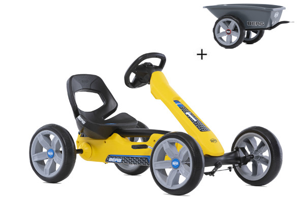 Combinatie Reppy Rider plus aanhanger.
