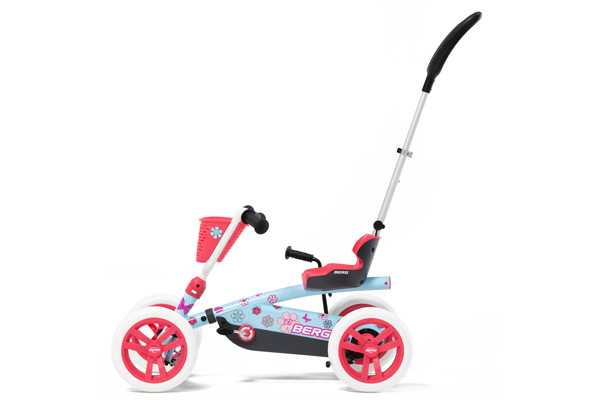 Stabiel door de 4 wielen.