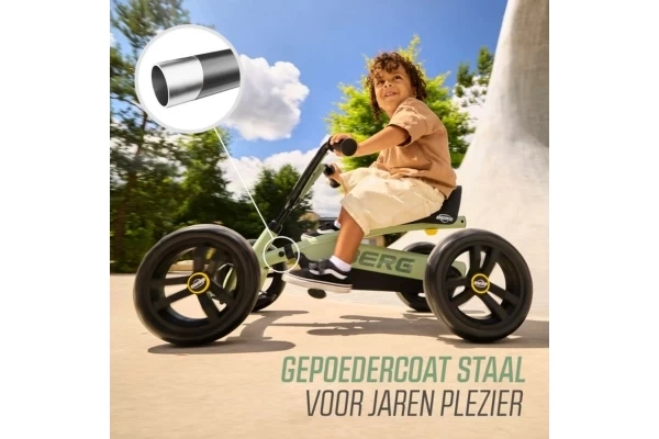Gepoedercoat staal