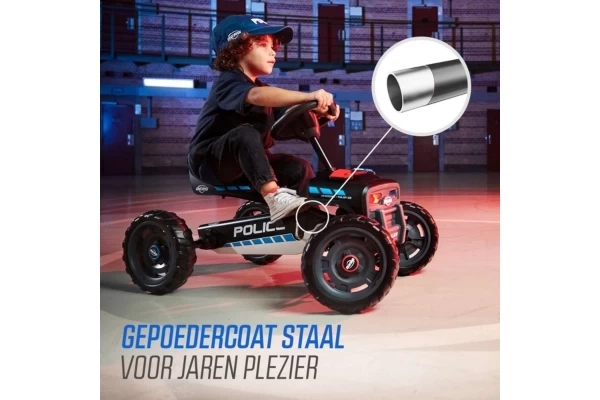 Gepoedercoat staal