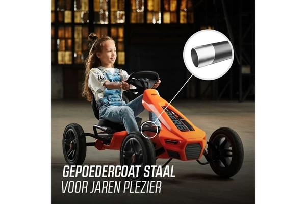 Gepoedercoat staal