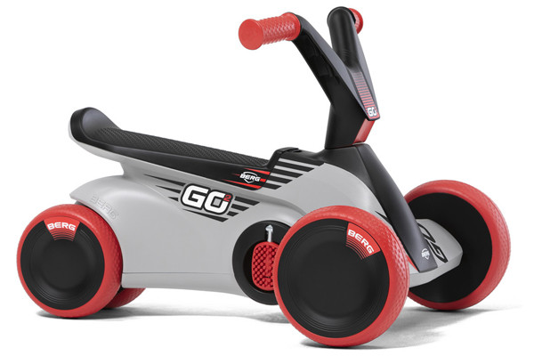 De BERG GO2 Sparx rood go-cart.