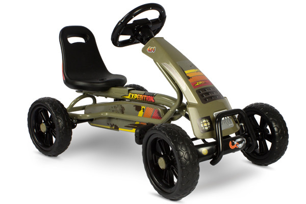 Stoere go-cart van EXIT.