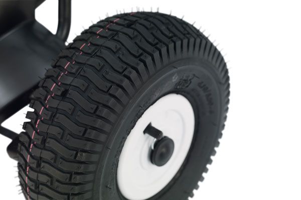 Luchtbanden met goed profiel.